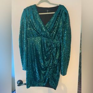 Lulus Sequined Dress
